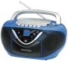 Boombox trevi-545 radio portabil/usb/sd blue