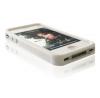 Bumper silicon iPhone 4 alb