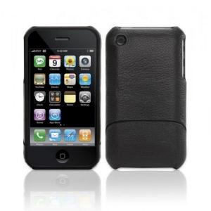 Husa protectie piele ElanForm iPhone 3G/3Gs negru