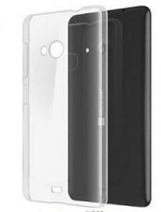 Husa silicon ultraslim transparenta Microsoft Lumia 535 ( folie inclusa )