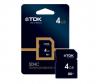 Card memorie SD-HC 4 GB Clasa 4 TDK