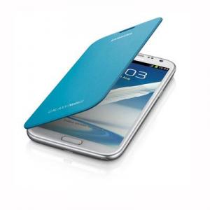 Husa Samsung Galaxy Note II N7100 Flip Cover light blue EFC-1J9FBEGSTD