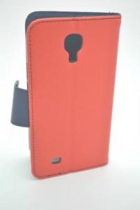 Husa flip Samsung Galaxy S4 i9500 Fancy Book Case rosie ( folie inclusa )