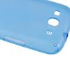 Husa Samsung Galaxy S3 i9300 Slim Cover Transparent Blue