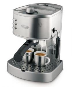 Espressor de cafea DeLonghi EC330 silver crema device