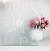 Folie geam electrostatica flori albe window