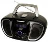 Boombox Trevi-549 radio portabil/CD/MP3/USB/SD Black
