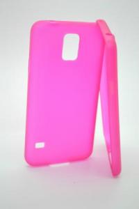 Carcasa Samsung Galaxy S5 G900 Neo roz ( folie inclusa )