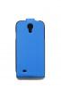 Husa flip Samsung Galaxy S4 i9500 Rainbow Blue