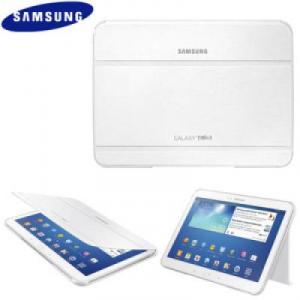 Husa Samsung Galaxy Tab4 10.1 T530 Book Cover Alba EF-BT530BWEGWW