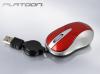 Mouse mini pentru laptop pl-1355 red