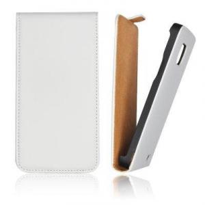 Husa flip Samsung Galaxy Note 2 N7100 Forcell White