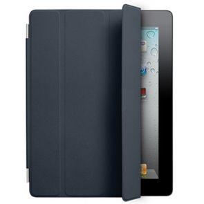 Husa iPad 2 Apple Smart Cover Leather navy