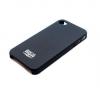 Husa hard case+folie display iPhone 4 Hoco,neagra