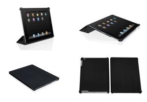 Husa iPad 2 Macally Case Bookstand black