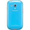 Husa Samsung Galaxy S3 Mini i8190 Protective Cover+ Light Blue EFC-1M7BLEGSTD