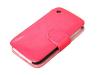 Toc piele iphone roz
