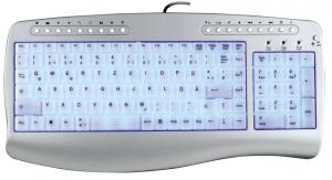 Tastatura multimedia cu leduri PS2 SU- 163