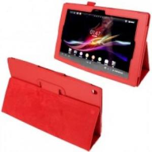 Husa stand Sony Tablet Z 10.1 Book Case rosie