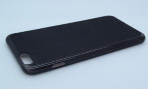 Husa silicon si folie protectie display iPhone 6