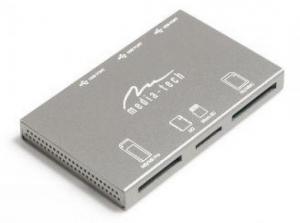 Cititor carduri + hub USB Smart Combo Media Tech MT5028