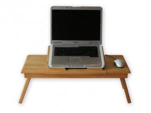 Masuta laptop din lemn Wood Duo