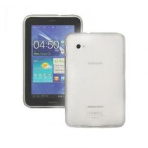 Husa silicon Samsung Galaxy Tab2 7.0 P3100/P3110 Star Case Transparent Clear