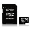 Card memorie MicroSD 16 GB clasa 10 + adaptor SD Silicon Power