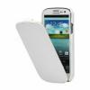 Toc flip Samsung Galaxy S3 i9300 Hoco Leather White