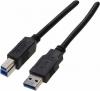 Cablu usb 3.0 usb a-usb b 3 metri schwaiger ck1593