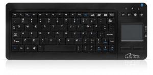 Tastatura wireless multimedia cu touchpad MT1416US black
