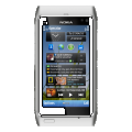 Nokia n8 silver white