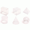 Set didactic de 6 corpuri geometrice
