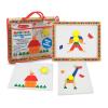 Melissa & doug - joc de constructii magnetic