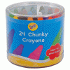 Set 24 creioane cerate galt 24 chunky crayons
