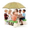 Masa picnic cu umbrela bright