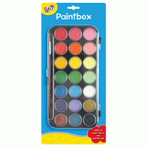 Set 12 acuarele Galt Paintbox
