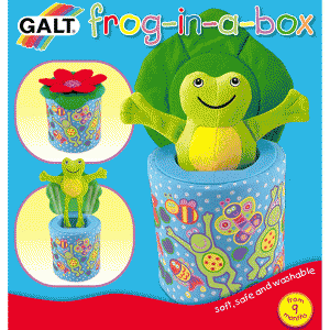 Jucarie broasca Galt Frog in a Box