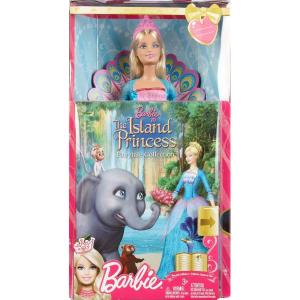 Set papusa Barbie si carte Printesa Insulei Magice
