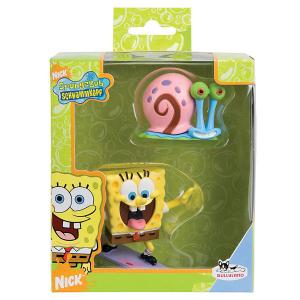 Pachet figurine - Sponge Bob+Gary