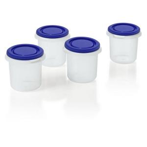 Set 4 recipiente plastic BPA free