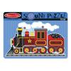 Puzzle de lemn cu sunete locomotiva cu