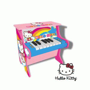 Pian lemn Hello Kitty