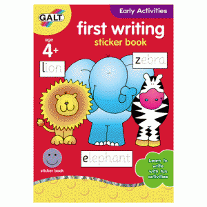 Carte activitati cu abtibilduri Galt First Writing Book