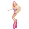 Papusa barbie sirena merliah, surfing (2 in 1)