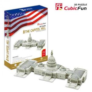 Capitoliul din Washington Puzzle 3D