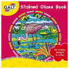 Carte de colorat galt stained glass book