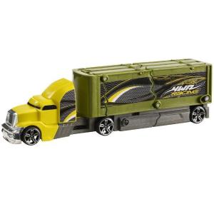 HotWheels camion Crashin'Rig galben verde