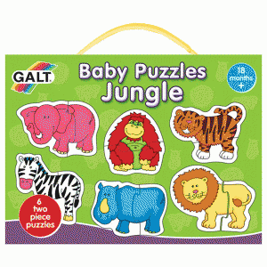 Puzzle pentru bebelusi Galt Baby Puzzles Jungle