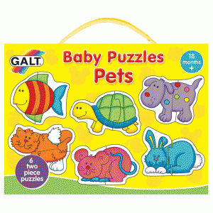 Puzzle pentru bebelusi Galt Baby Puzzles Pets